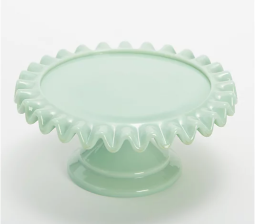  Jade cake stand