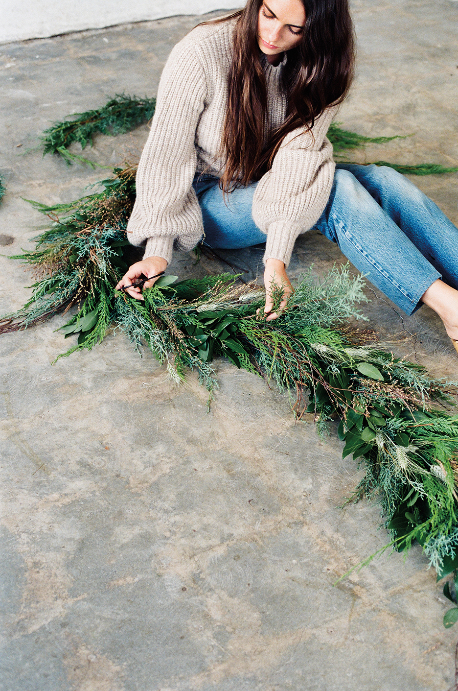 Winter garland