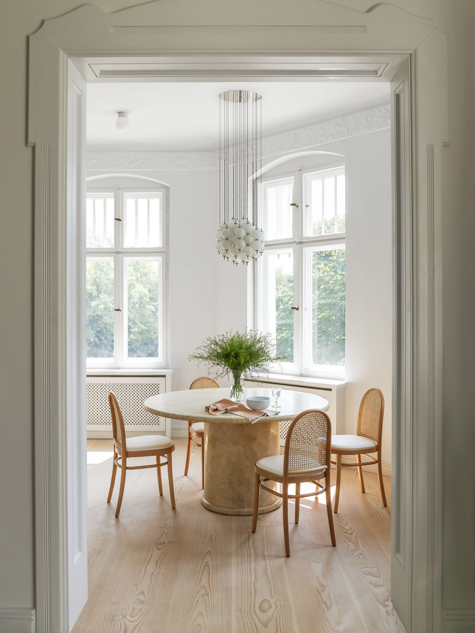 sunny dining room