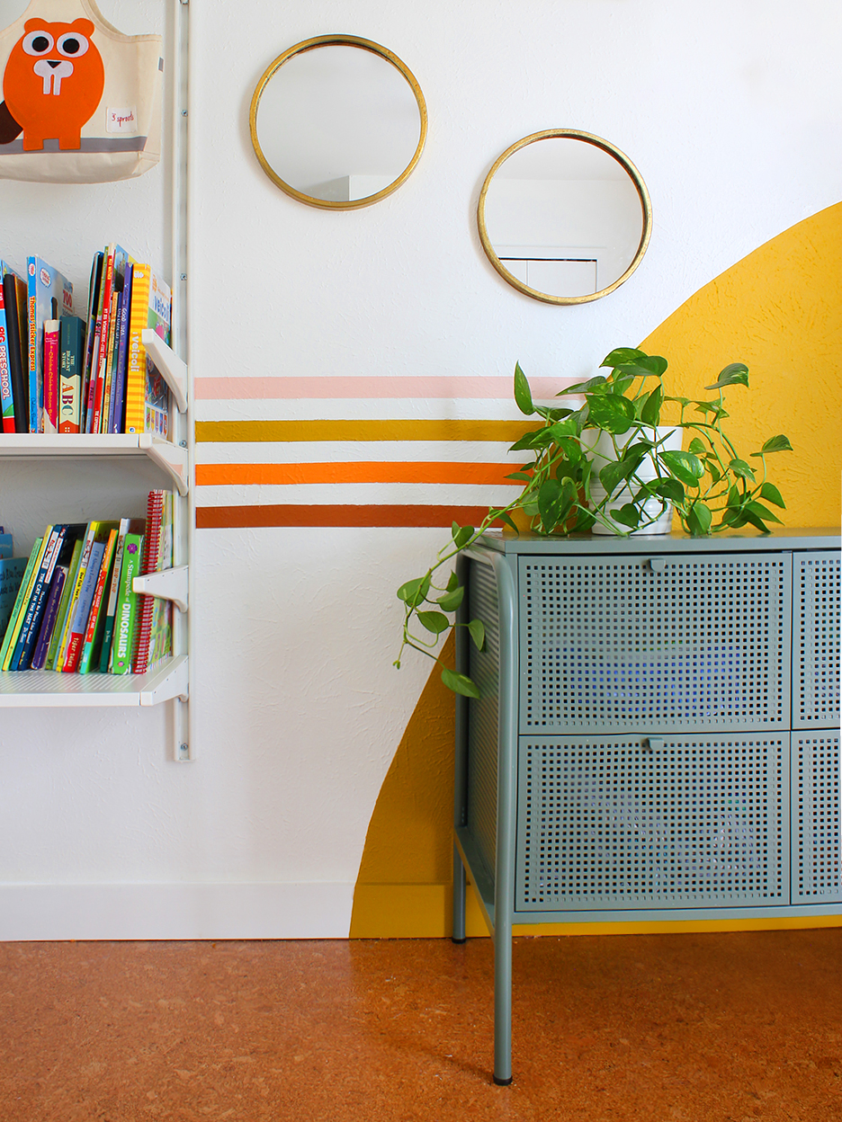 green credenza