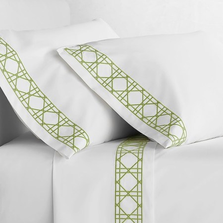  Pillow with green trim