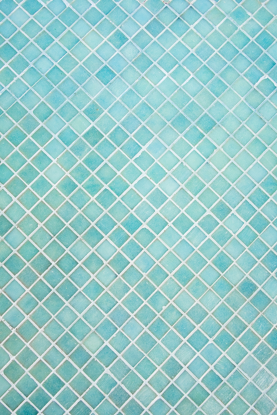 blue bathroom tile