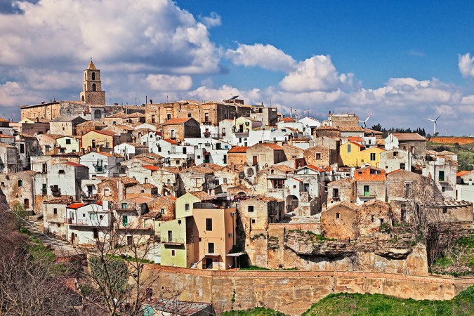 Grottole, italy village