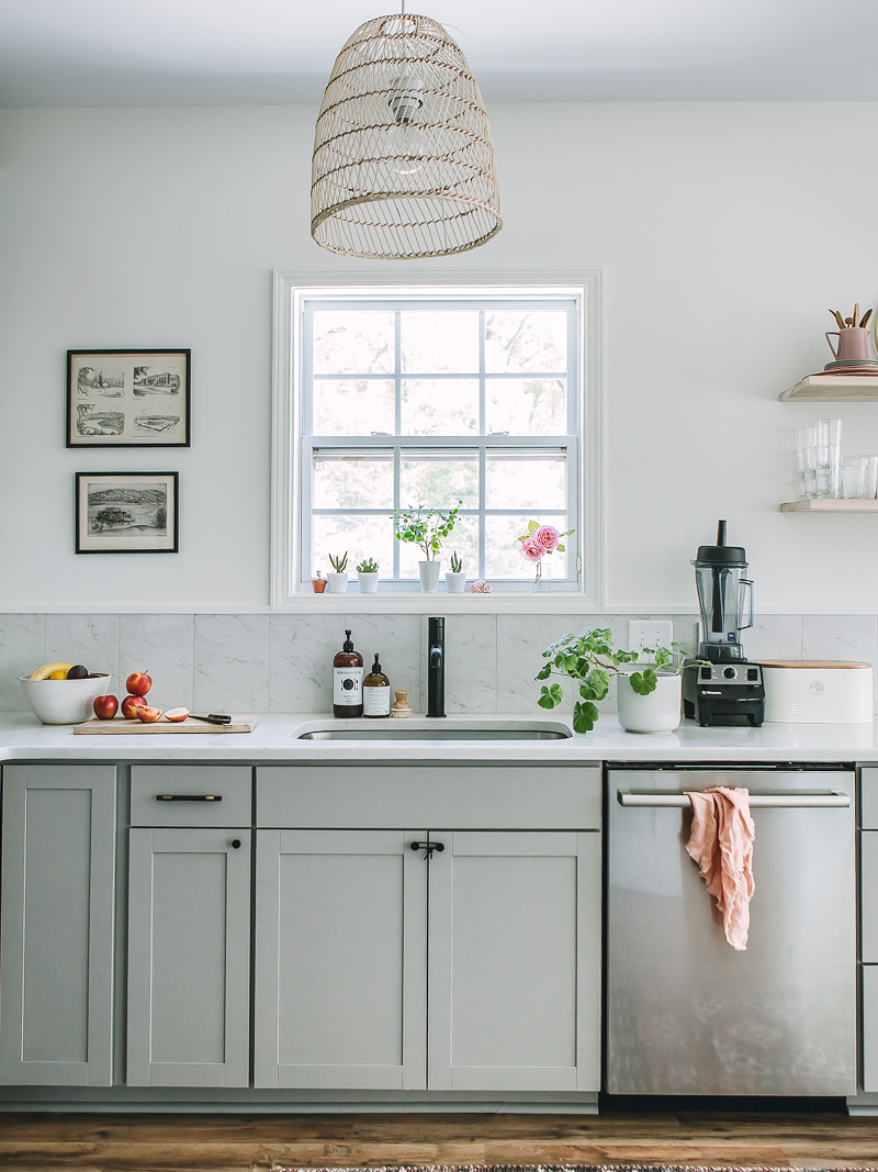 gray kitchen