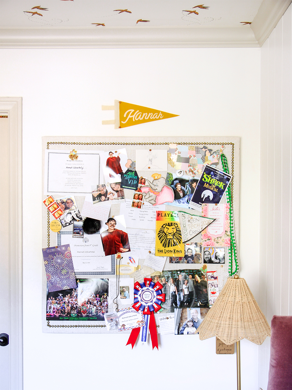 a corkboard