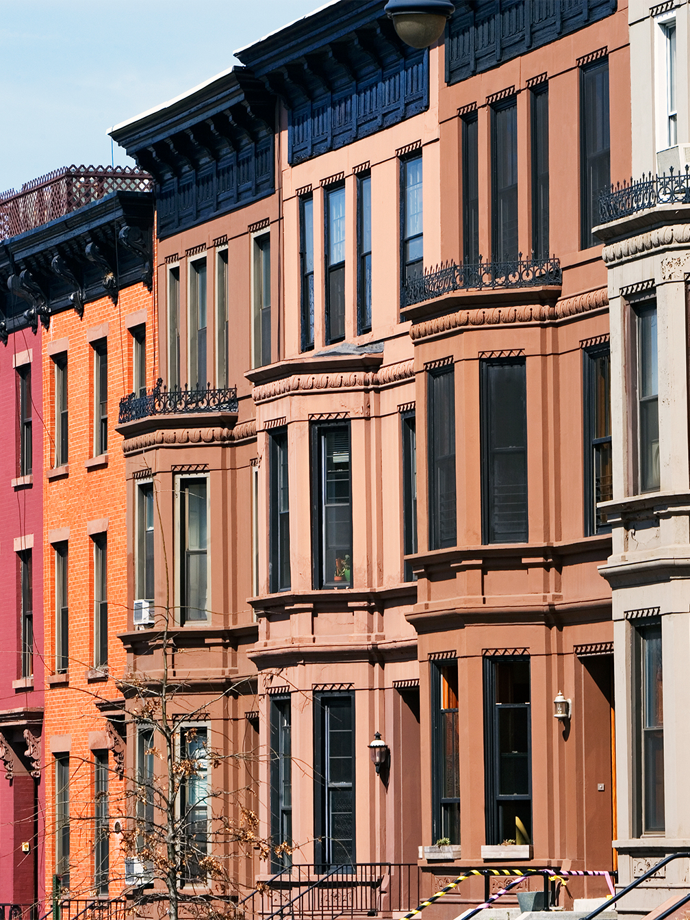 a city block in new york