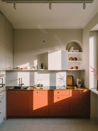 light filled kitchen