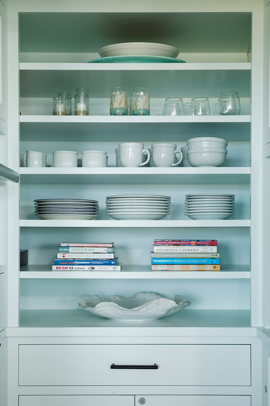 pale turquoise pantry