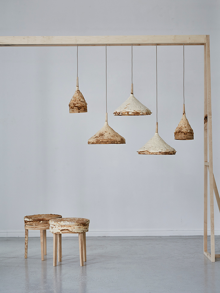 tan pendant lights