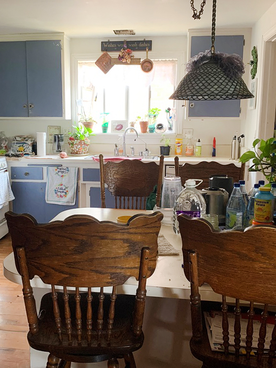 Before shot of kitchen