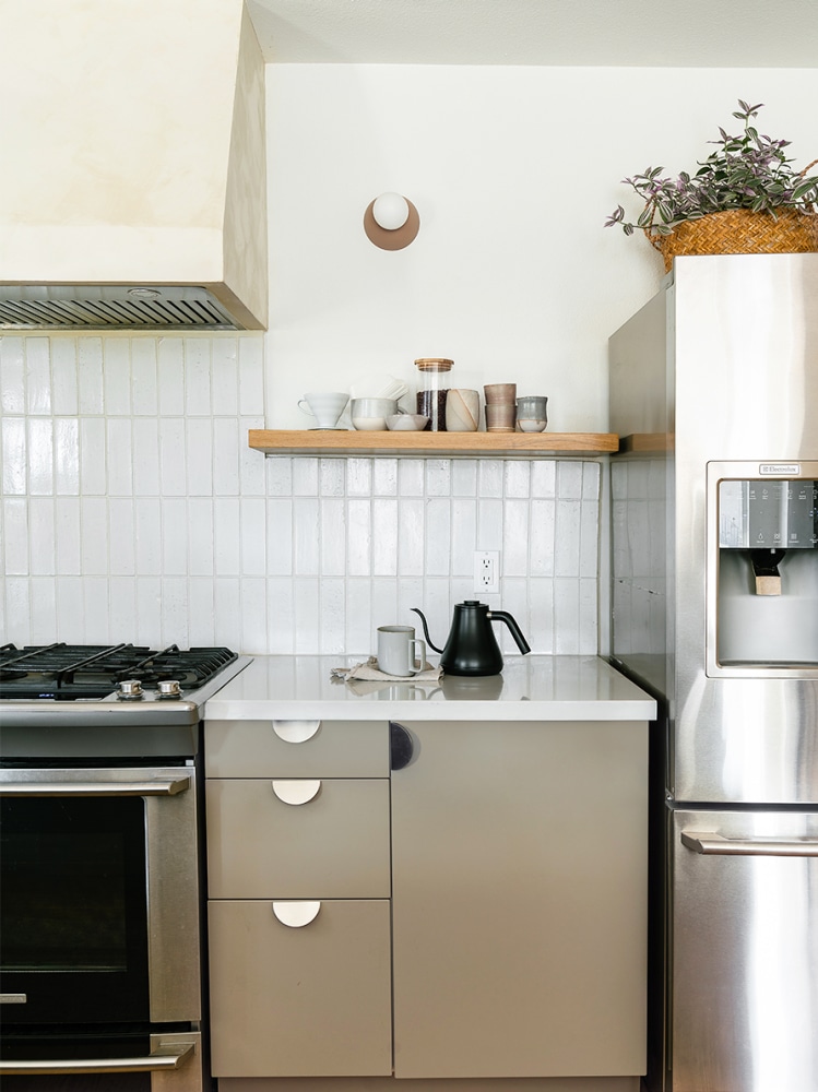 gray cabinets