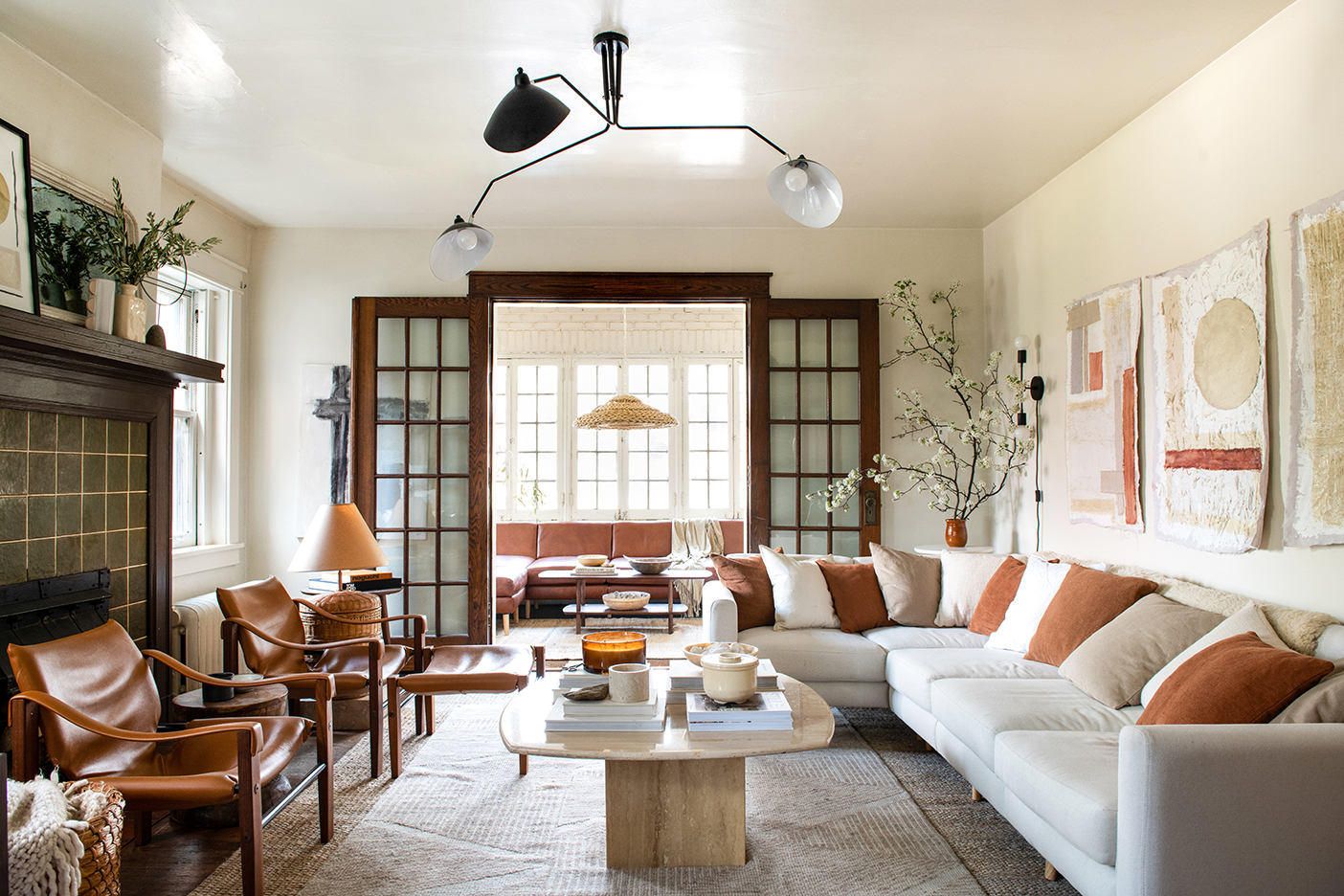 charming wood living room