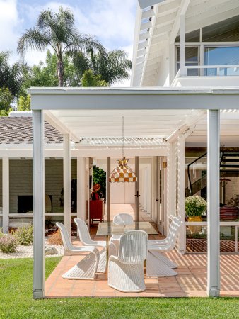 covered outdoor sitting area