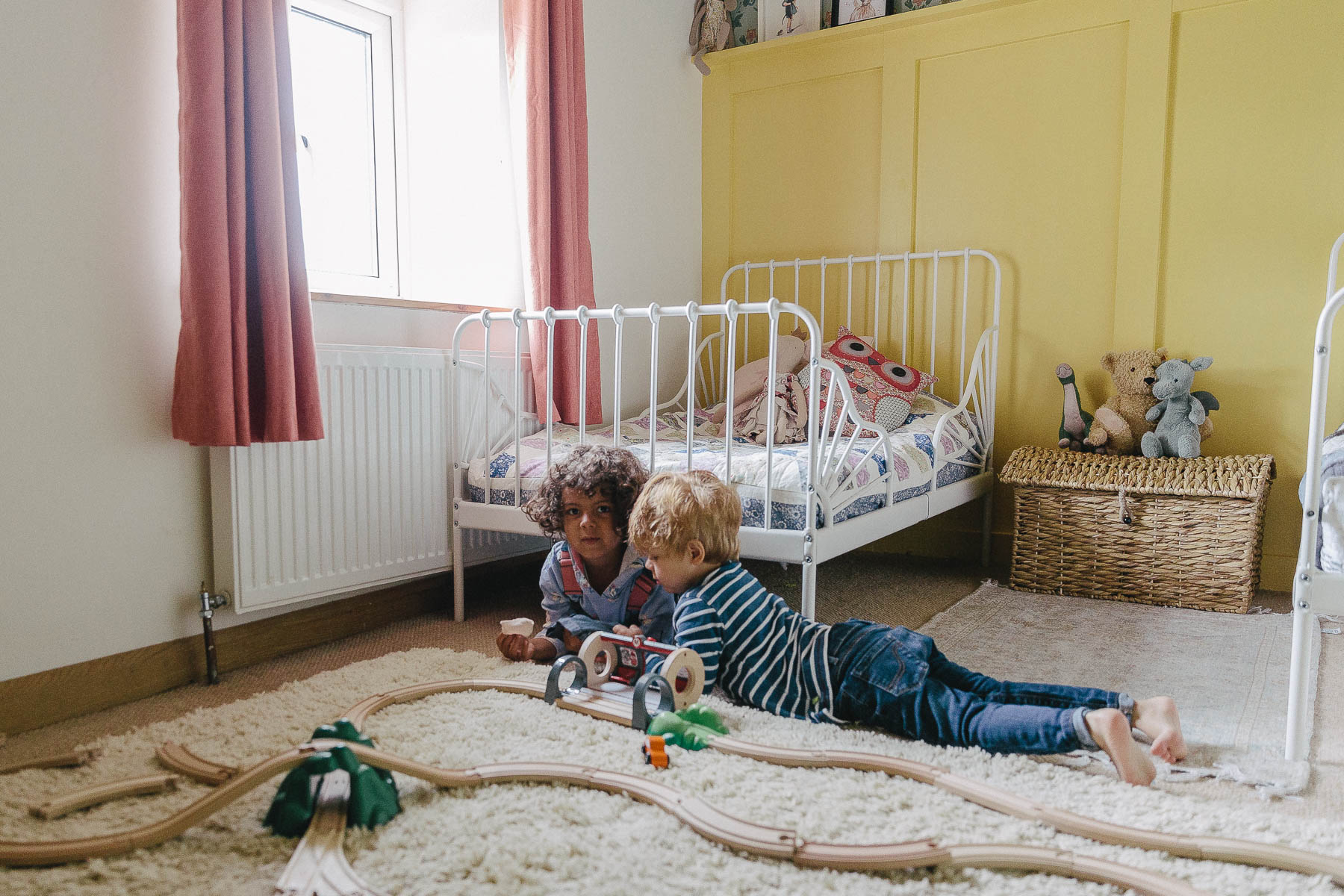 kids playing on floor