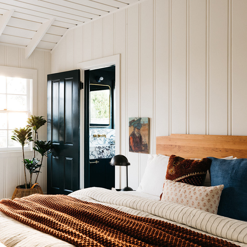 white bedroom