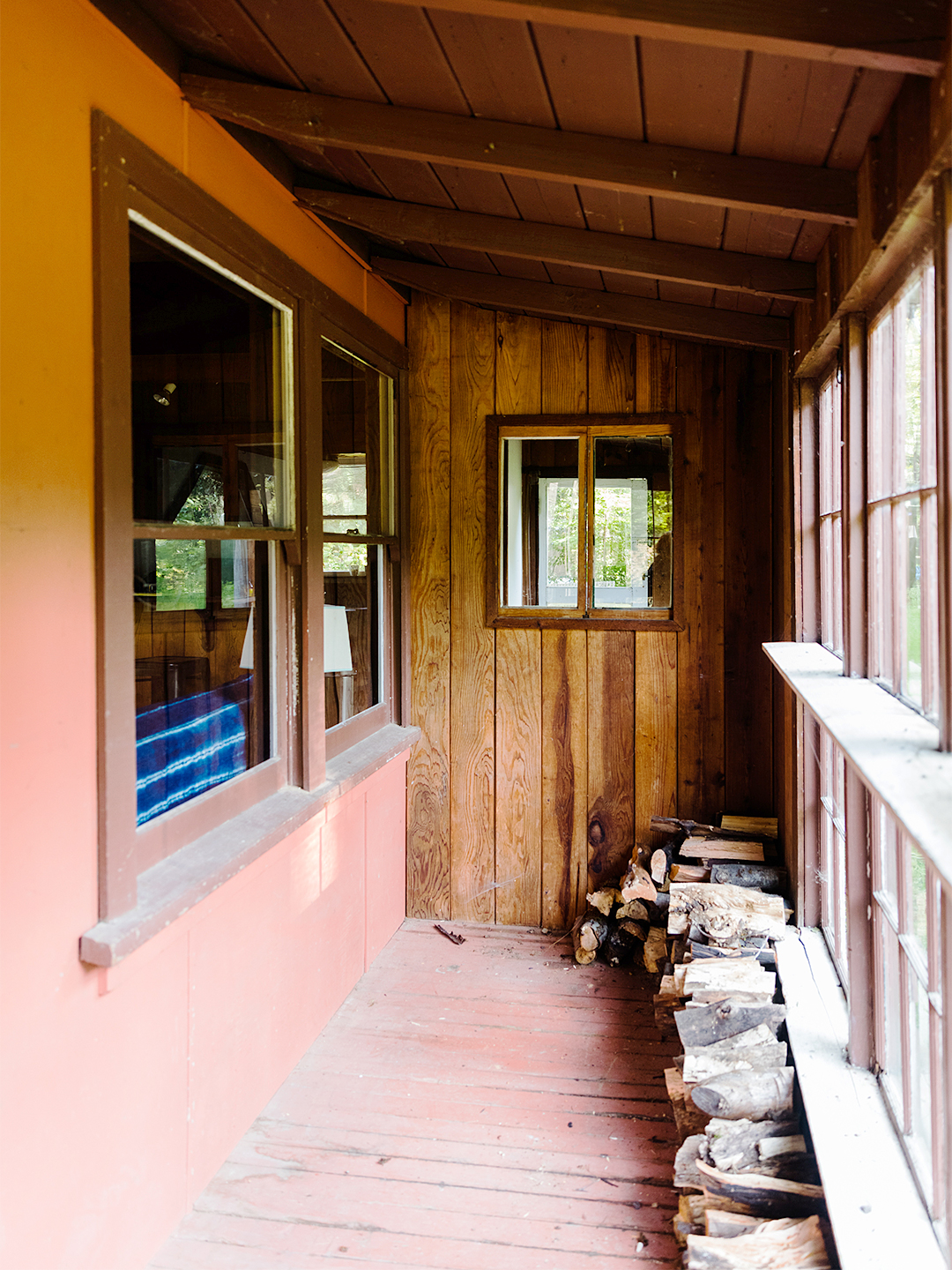 sunroom before renovation