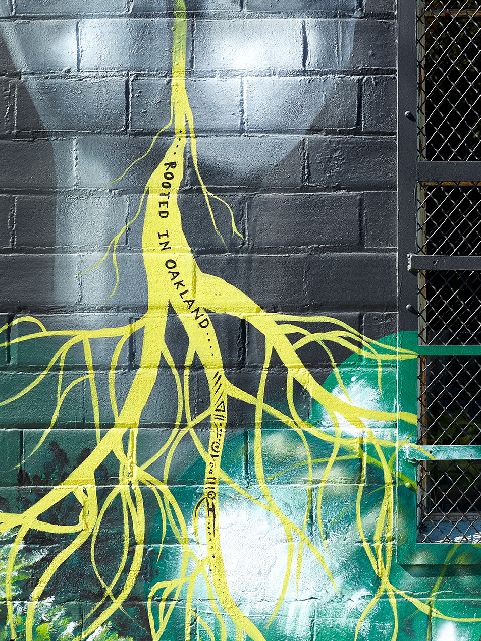 "rooted in brooklyn" mural