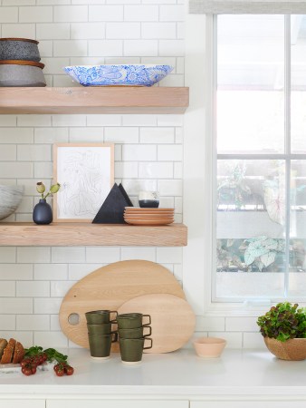 white subway tile backsplash