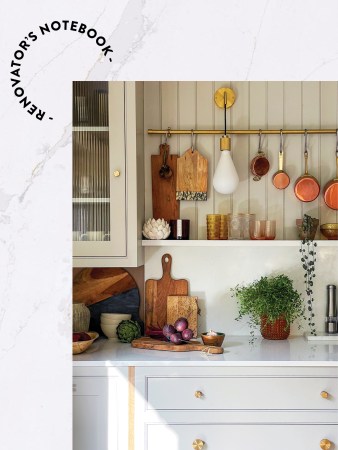 A $200 Storage DIY Helped This Homeowner Fake Her New Kitchen’s Old-World Charm