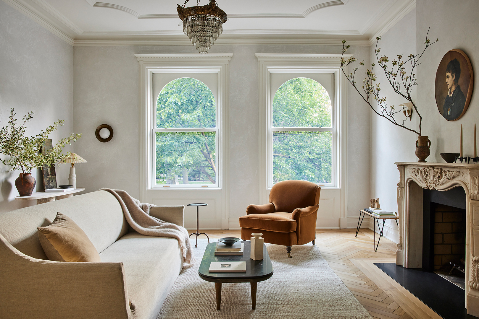 bright neutral living room