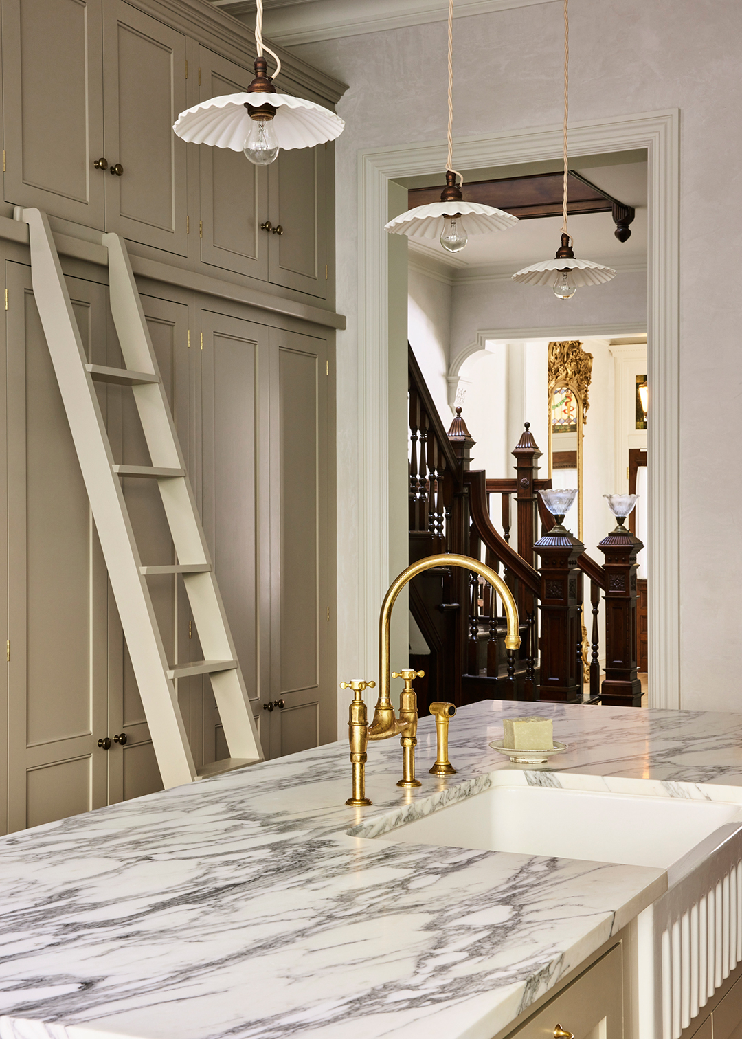 kitchen pantry ladder