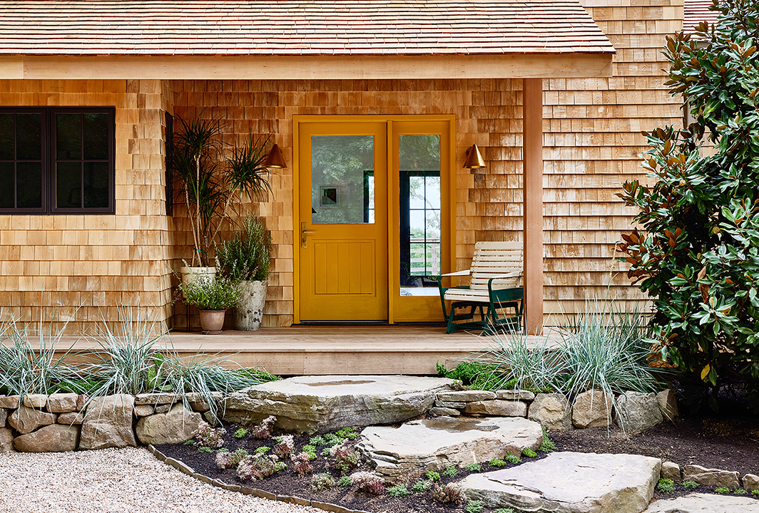 shingled house