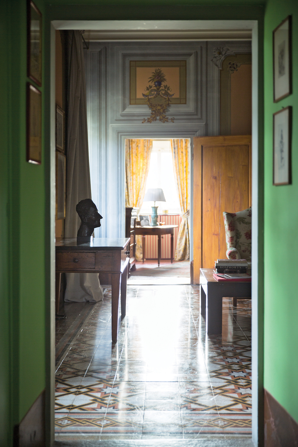 traditional hallway