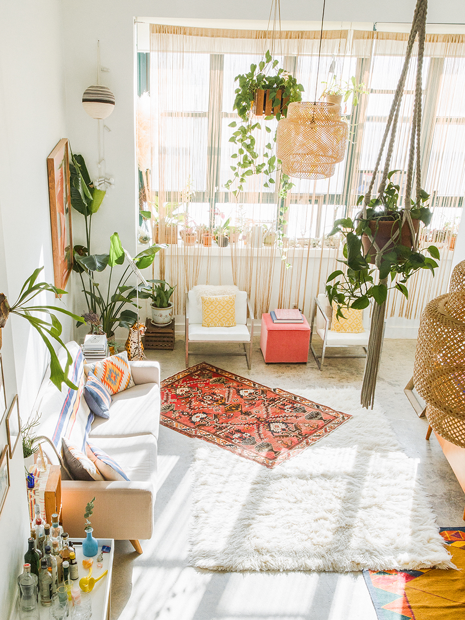 boho living room