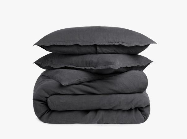  charcoal duvet cover set