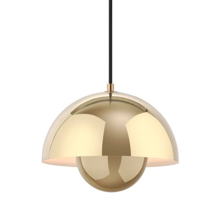  gold dome pendant light