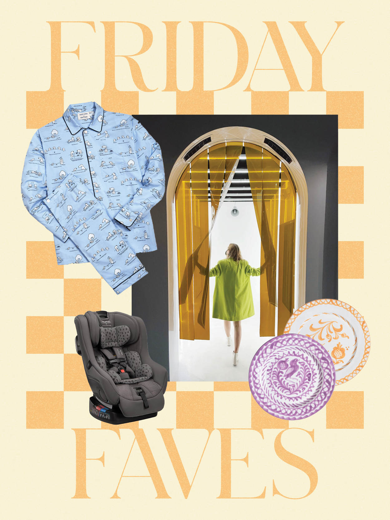 Friday faves feature image, pyjama set