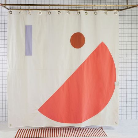  The Best Shower Curtains: Quiet Town