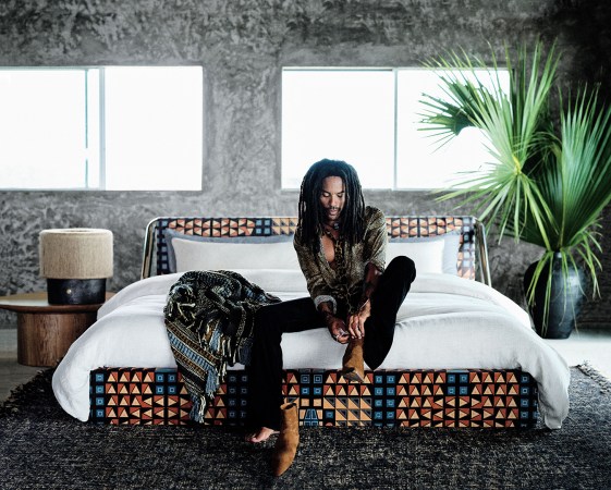 Lenny Kravitz’s New CB2 Storage Is Inspired by a Piece in His Bahamas Home