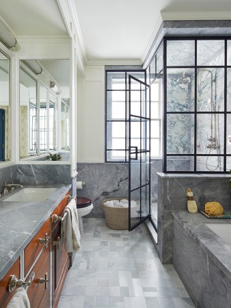 marble bathroom