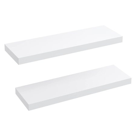  White Floating Shelves