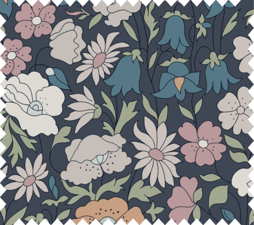  poppy fabric design