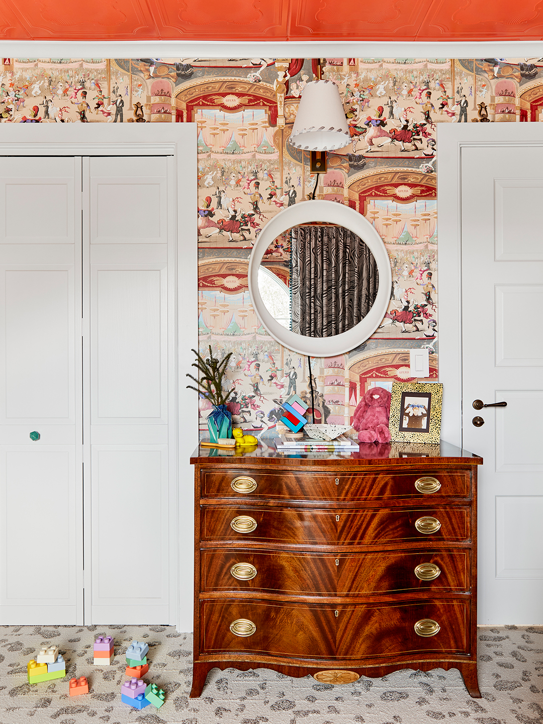 Dresser in carnival nursery