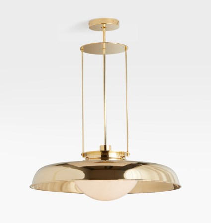  Brass pendant light