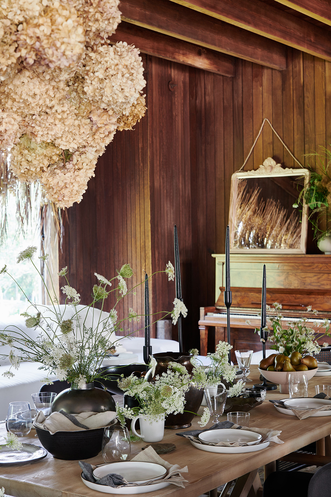 rustic dining room