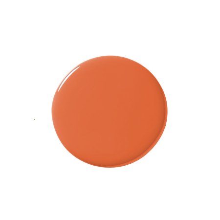  orange paint blob