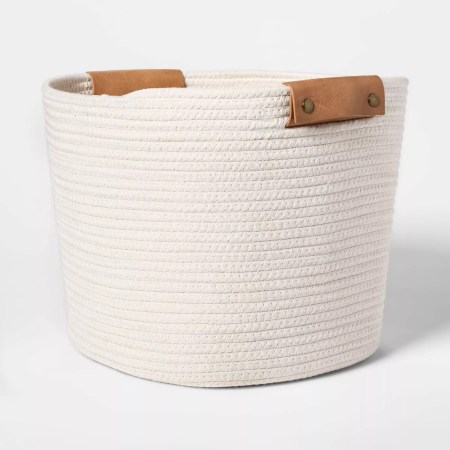  white storage basket