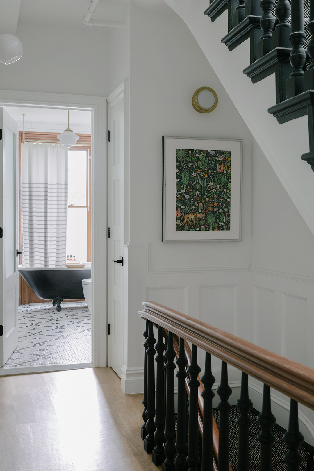 brooklyn brownstone hallway