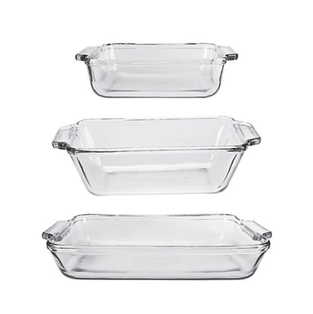  glass bakeware set