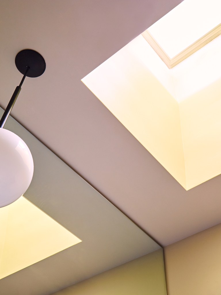 skylight in bathroom