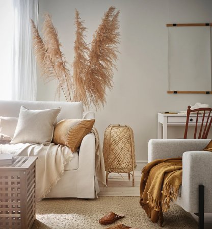 beige colored living room and couch