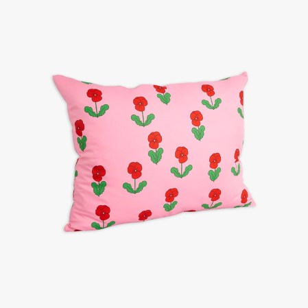  floral pink pillow