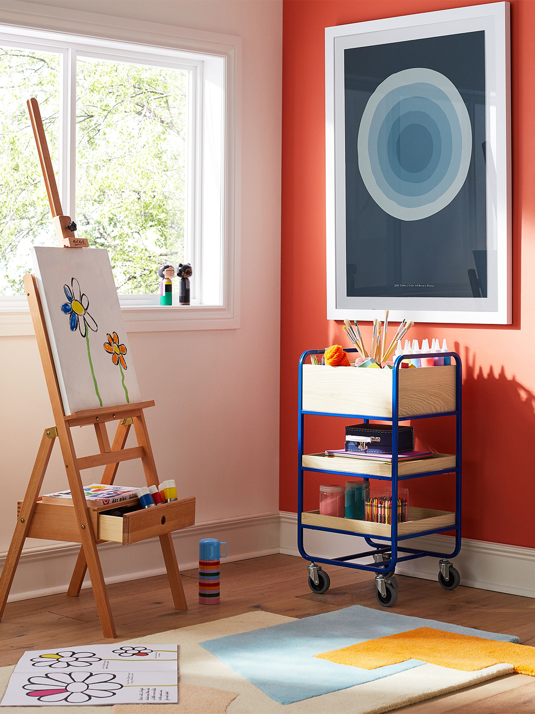 colorful kids playroom