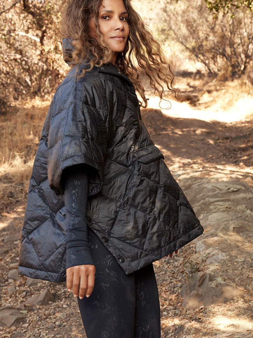 Halle Berry portrait in the nature