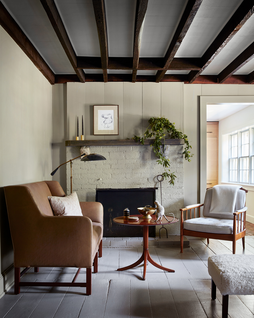 rustic farmhouse living room