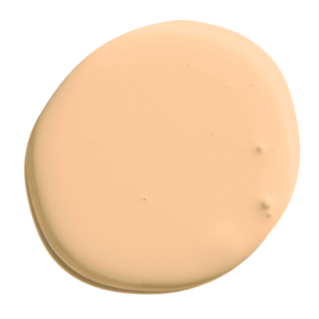  peach paint blob